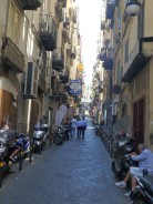 Day one in Naples. Walking near Piazza Martiri